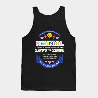 Xennial Color Option Tank Top